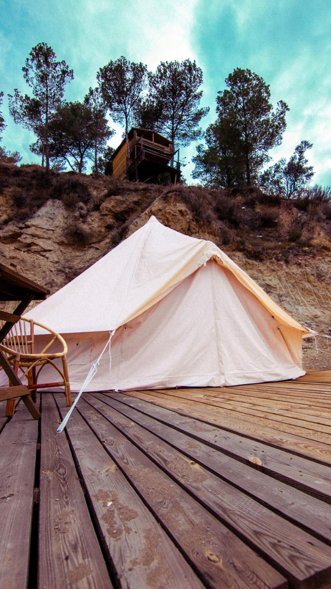 Отель Glamping Zone Монтанехос Экстерьер фото